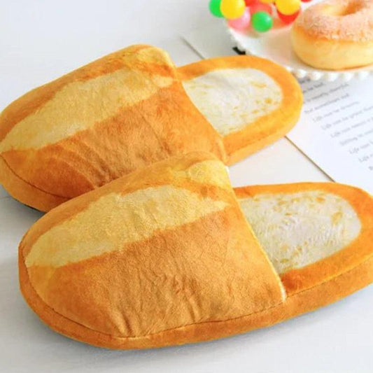 3D Bread Lover Slippers - The Cozy Cubicle