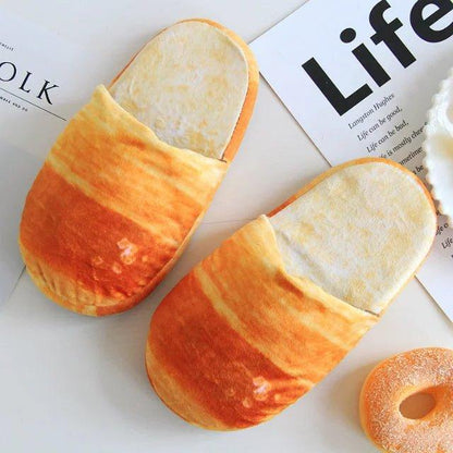3D Bread Lover Slippers - The Cozy Cubicle