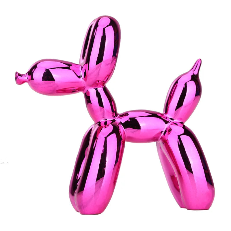 ChicCanine Electroplated Resin Dog Sculpture