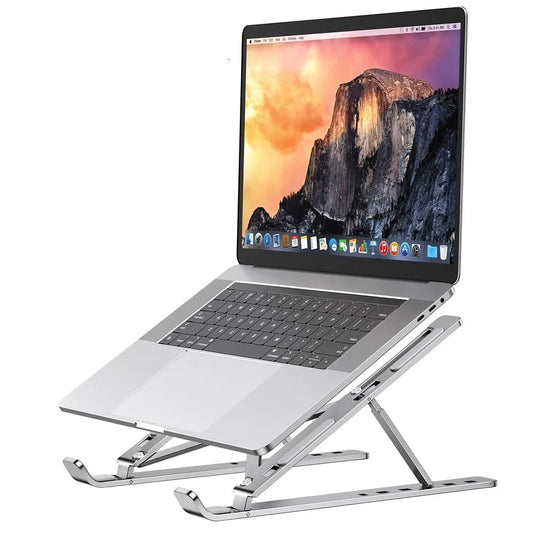 FlexiStand: Portable Aluminum Laptop Stand