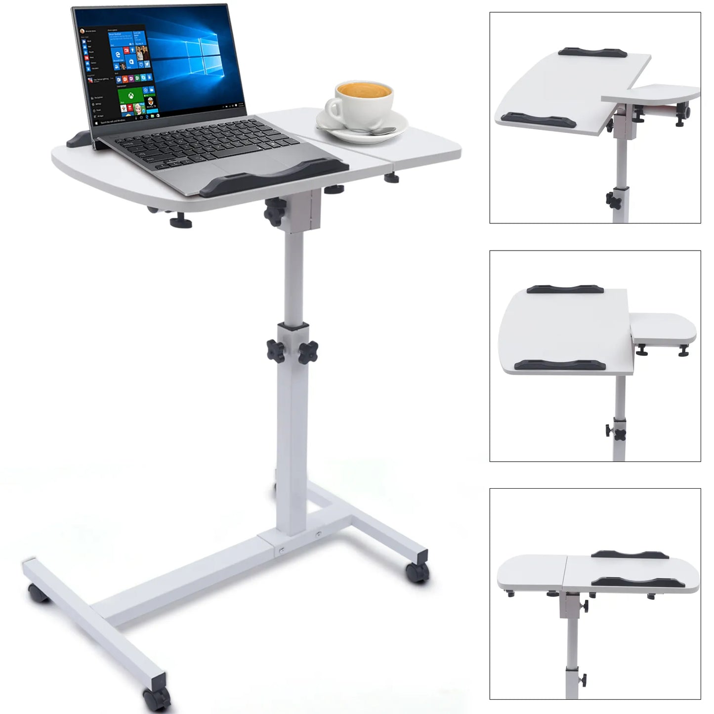 FlexiDesk Pro Angle & Height Adjustable Rolling Table