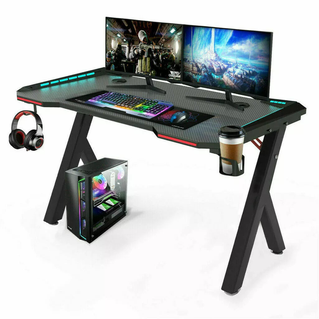 UltraGlow Gaming Desk