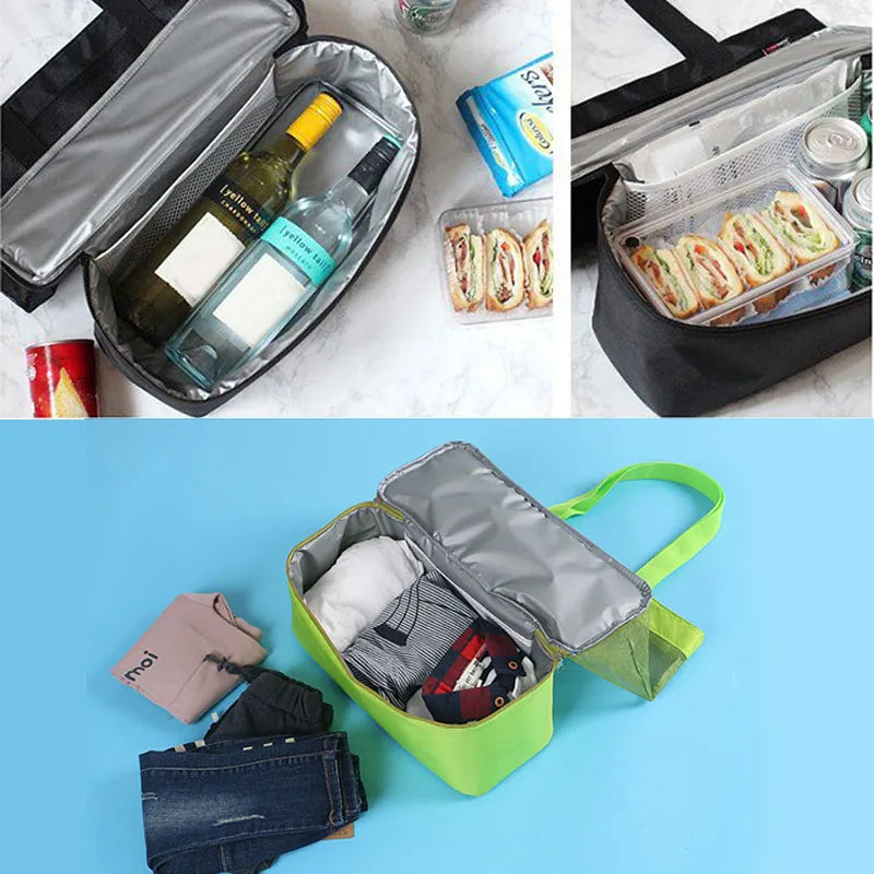 Double-Layer Mesh Transparent Beach Tote
