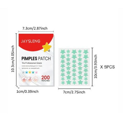 ClearSkin Acne Pimple Patch Stickers (200-Pack)