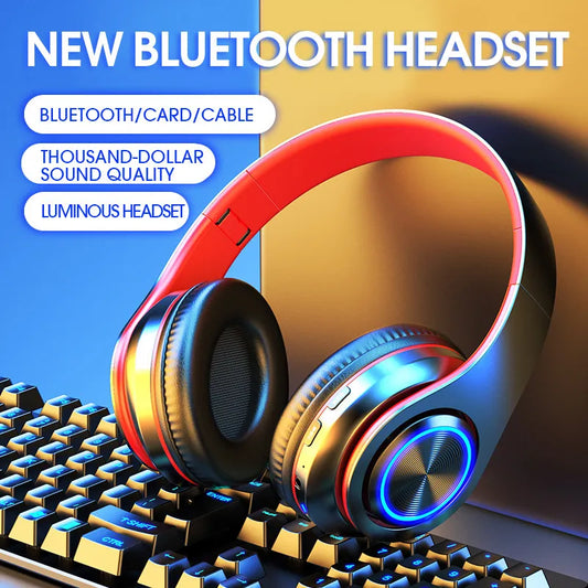 SoundWave Foldable Stereo Headset