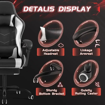 ErgoRelax Leather Gaming Chair