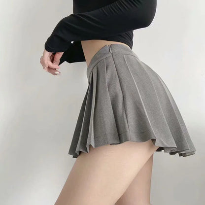 GlamFlare Pleated Skirt