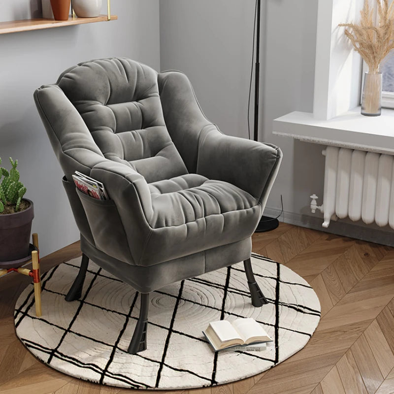 Nordic Comfort Lounge Chair with Pedals