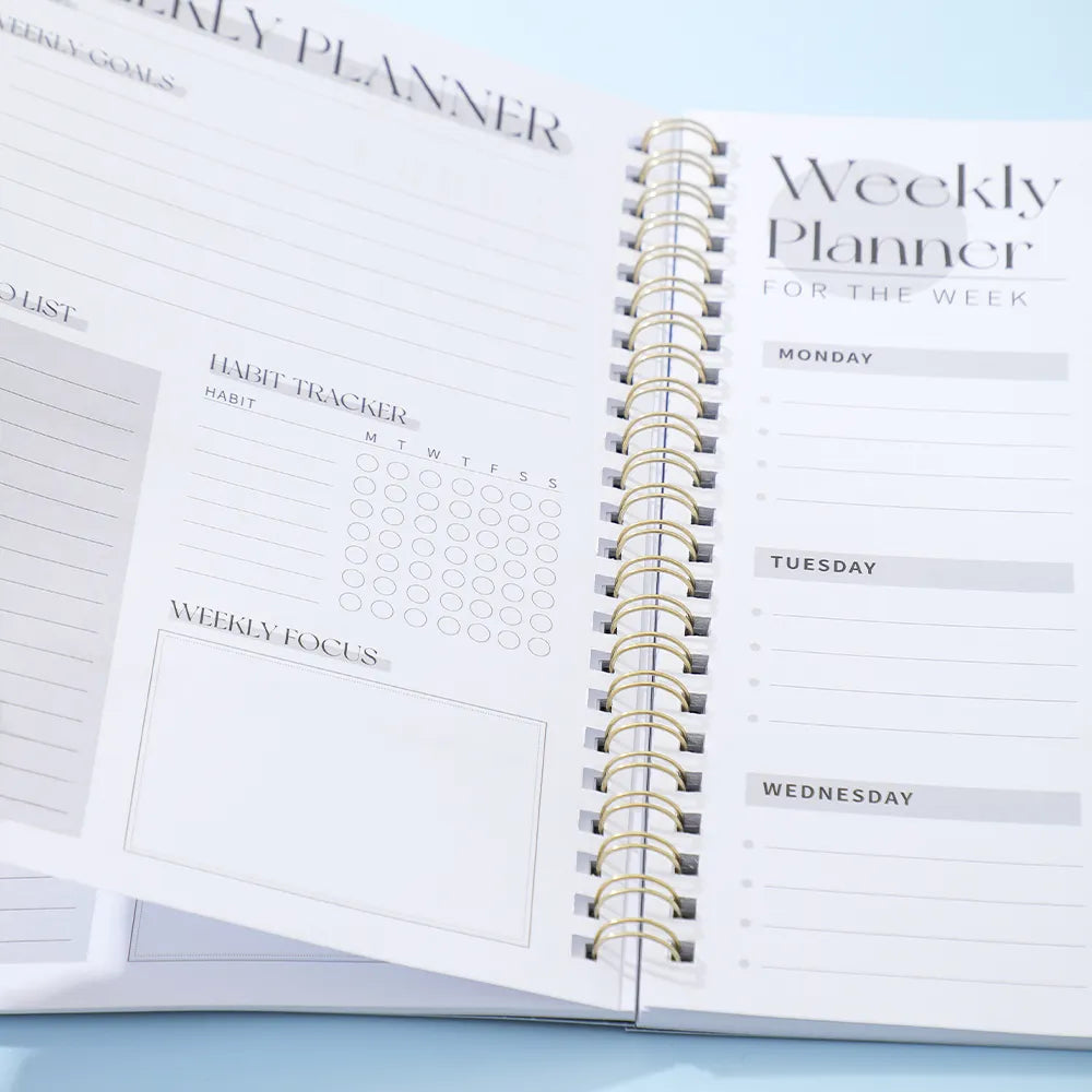 Weekly Goal To-Do Planner Notebook