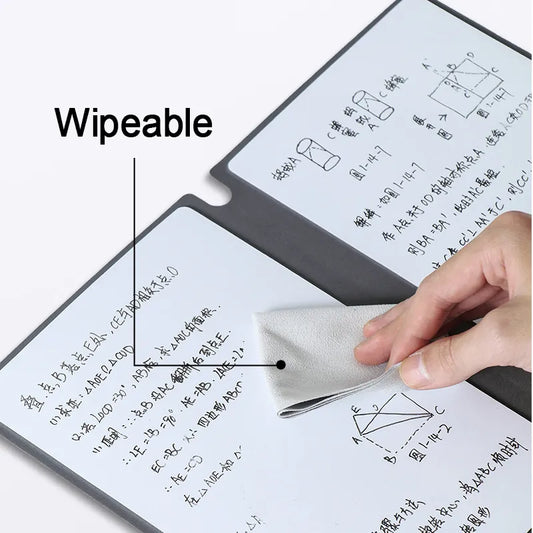 CleverNotes A5 Reusable Whiteboard Notebook