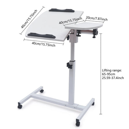 FlexiDesk Pro Angle & Height Adjustable Rolling Table