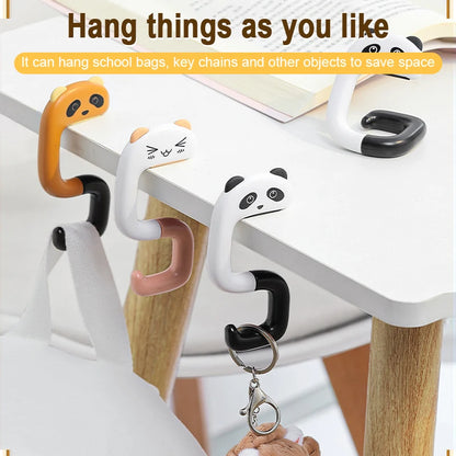 TravelCritter: Cute Animal Hook for Portable Bag Hanging