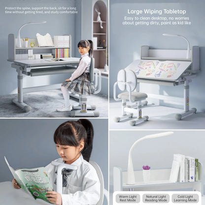 StudySmart Kids Desk and Chair Set