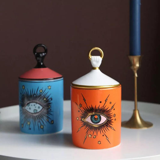 Big Eye Candle Holder - The Cozy Cubicle