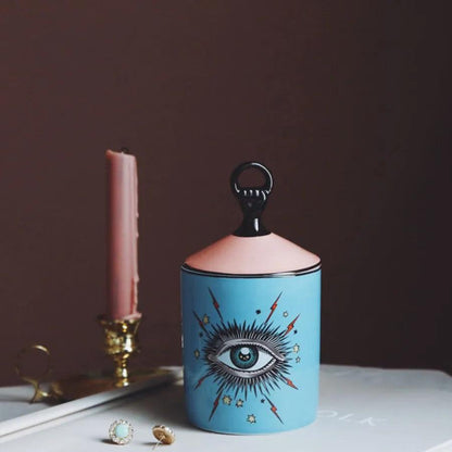 Big Eye Candle Holder - The Cozy Cubicle