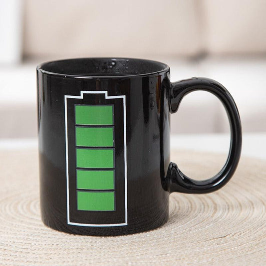 Color Changing Battery Mug - The Cozy Cubicle