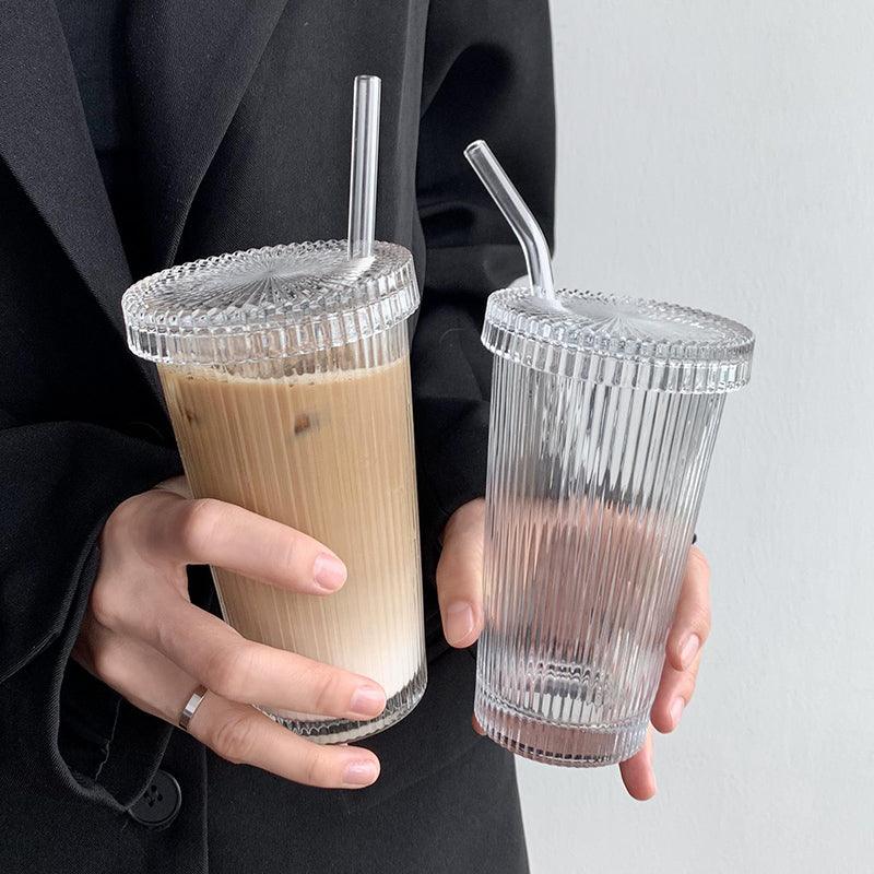 Glass Coffee Cup - The Cozy Cubicle