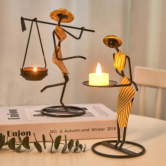 Glowing Guardians Candle Holders - The Cozy Cubicle