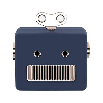 Mini Retro Robot Bluetooth Speaker-The Cozy Cubicle