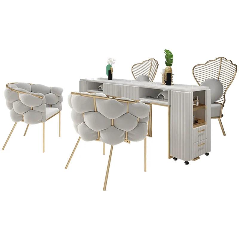 Nordic Velvet Dining Chairs - The Cozy Cubicle