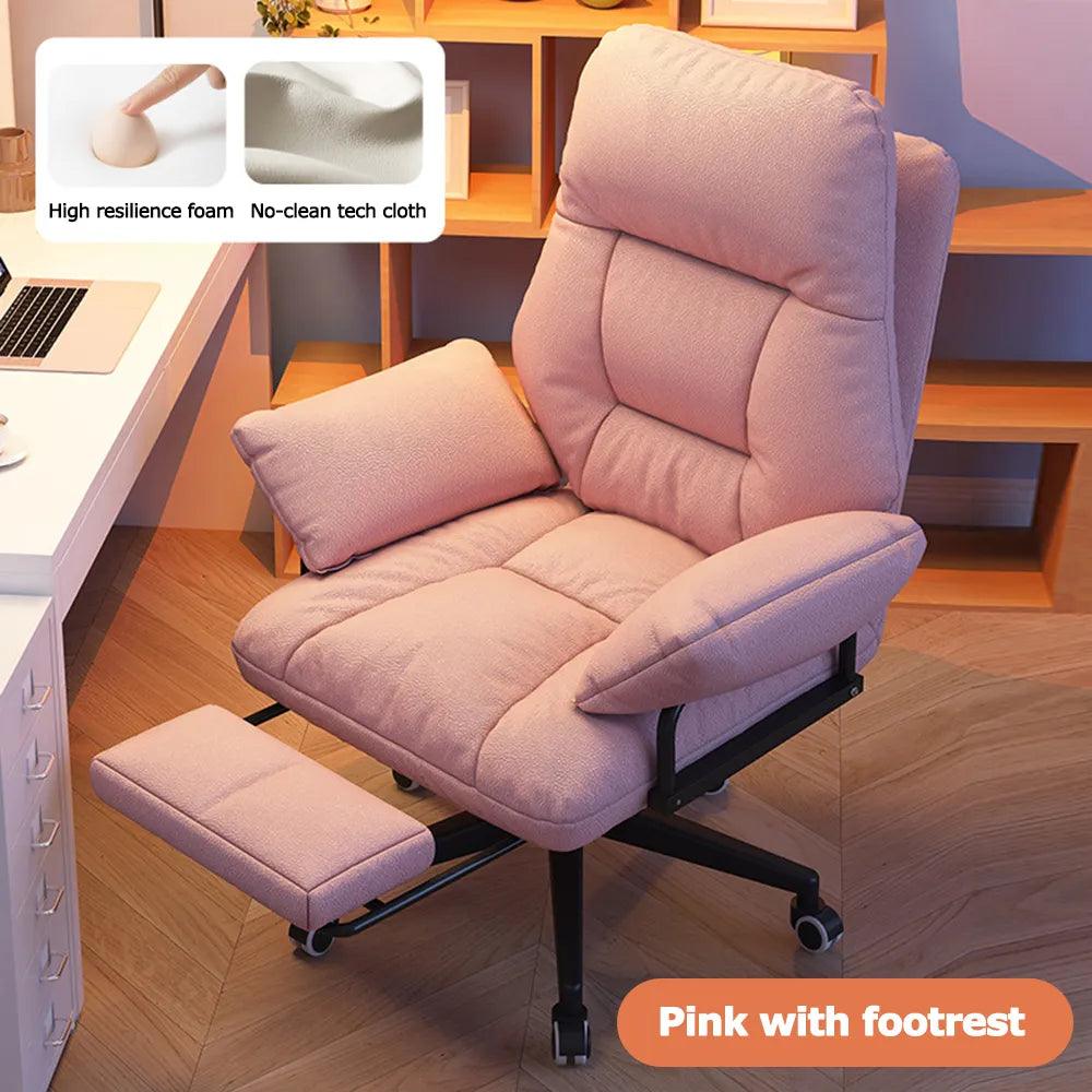 Reclinable Desk Chair - The Cozy Cubicle