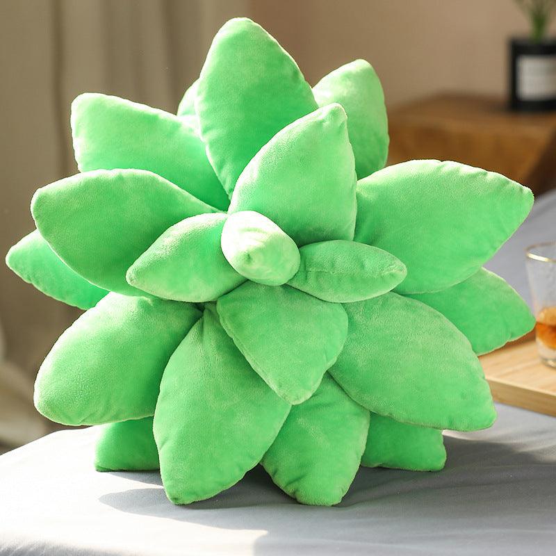 Succulent Plant Pillow-The Cozy Cubicle