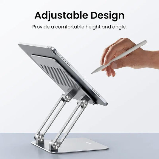 UGREEN Tablet Phone Stand Aluminum iPad Stand For iPad Pro iPhone Xiaomi Tablet Support Laptop Stand Phone Holder Tablet Stand - The Cozy Cubicle